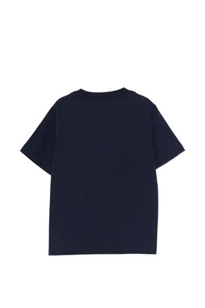 blue cotton t-shirt ETRO KIDS | GY8Q11Z3672617